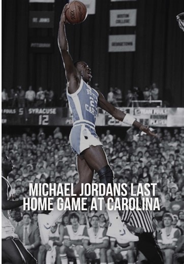 Replying to @Cha Von Shade You ask, we deliver! March 3, 1984. Michael Jordan’s final home game in Chapel Hill. UNC and Duke went to double overtime, and Jordan helped the Tar Heels pull away 96–83. Just another chapter in the greatest rivalry in college basketball. #UNC #TarHeels #DuckFuke #MichaelJordan #CollegeBasketball