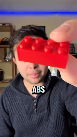 Did you know that Lego is made of ABS #3dprinting #guide #3dprinting #fyp #thingiverse #lego #tips