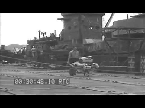 Conversion Of LCIs To Gunboats, Noumea, New Caledonia 1943 (full)