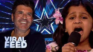 6.1M views · 10K reactions | Simon Stops Her Audition But Her Second Song Truly Blows The Judges Away! | Viral Feed | Viral Feed | Facebook