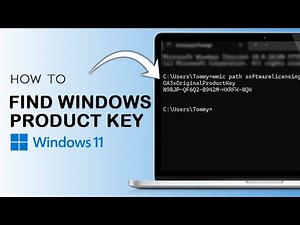 How to Find Windows Product Key Windows 11 - Easy Guide