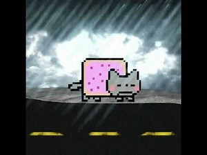 Sad Nyan Cat in Color