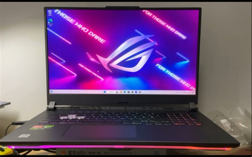 ROG魔霸7plus开箱