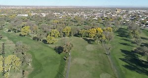 4k Drone footage Albuquerque Country Club located in Albuquerque New Mexico Aerial Shots