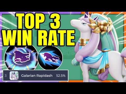 This GALARIAN RAPIDASH MOVESET is a Top Performing Ranked Build | Pokemon Unite
