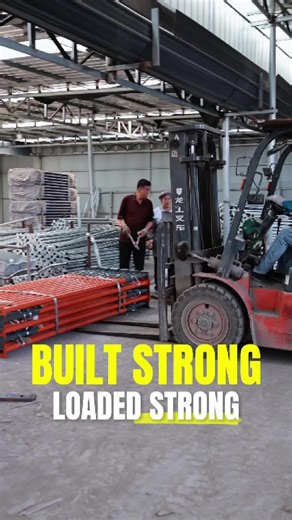 Every Adjustable Scaffolding Prop is made from heavy-duty steel, loaded carefully by forklift — stable, steady, and safe.#steelsupport #scaffolding #scaffoldsupport #adjustablesupport #buildingtools