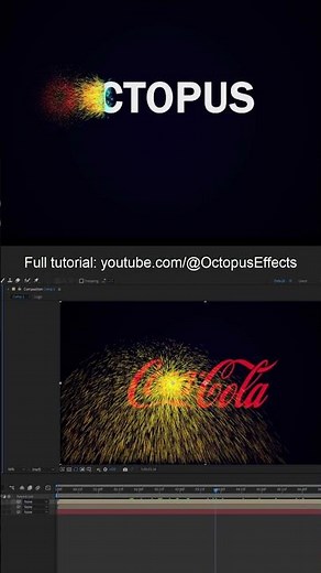 Particles Logo & Text Animation using CC Particle System II #oe303