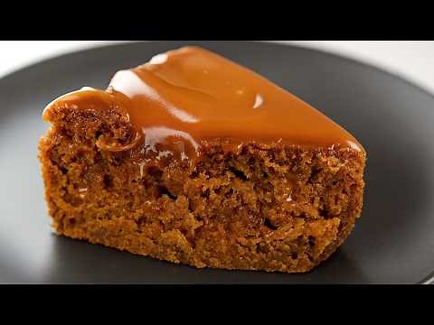 Delicious, Moist Gingerbread Cake Recipe! Easy Recipe in 5 minutes!
