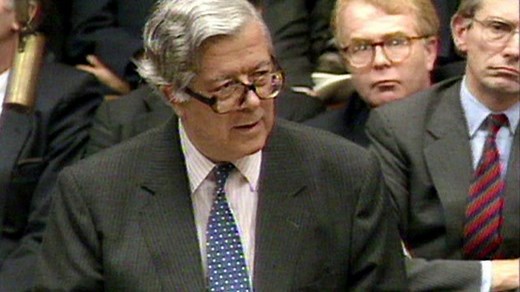 Geoffrey Howe: The resignation that toppled Thatcher
