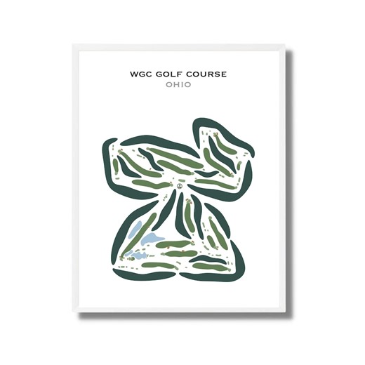 WGC Golf Course, Ohio | Golf Course Map, Golf Map, Golfer Gift for Him, Scorecard Layout, Golfer Boyfriend Gift, Art Print Decor - Etsy
