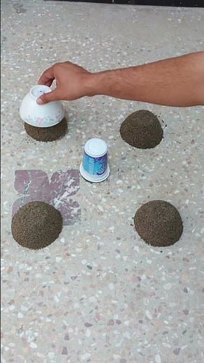 Reverse Magic 😱 | Hidden Spinner Appears from Sand 🌀 | #Shorts"