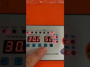 Tutorial parte 2 incubadora de 36 huevos Caim Incubators