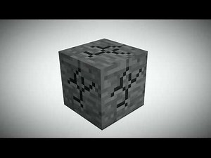 Minecraft Cobblestone Break Animation - Blender sequence test