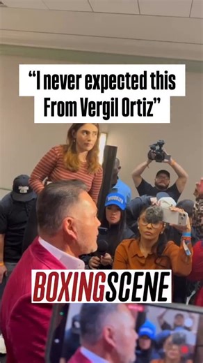 👀 “I never expected this from Vergil Ortiz.” That’s Oscar De La Hoya reacting to the ongoing Golden Boy–Ortiz lawsuit and fallout — a situation that’s shaken up one of boxing’s biggest young stars and long-time promoter relationship. ￼ Drama, contracts, and career crossroads — What do YOU make of Oscar’s take? 💬🔥 | BoxingScene.com