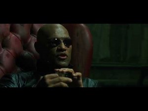 The Matrix 1999 Red Pill or Blue pill scene