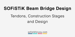Beam Bridge Basics – Tendons, Construction Stages and Design - SOFiSTiK FOR YOU