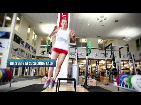 Preseason Ski Workout with US SKI Team Mogul Skier Heather McPhie