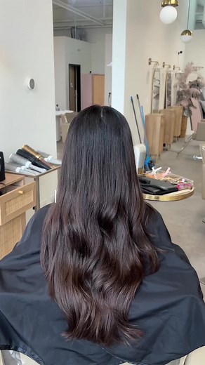 Chestnut Brown Layered Haircut | Tucson Hairstylist