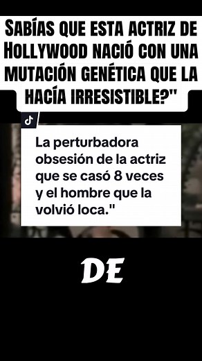 Ella no era completamente humana... o al menos, sus genes no lo eran. Esta es la perturbadora y fascinante historia de Elizabeth Taylor, la mujer de los ojos violeta.