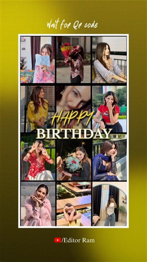 Happy Birthday VN CODE ⤵️ #happybirthdayvideoedit#birthdayediting #birthdayreelediting