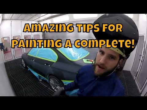 How to paint a Complete car motivated painters ppg paint