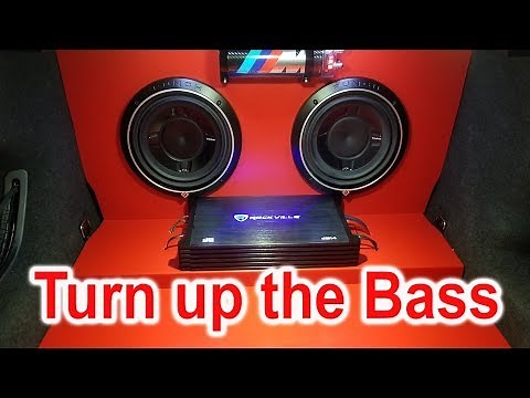 How to install a Amp and Sub in BMW F10