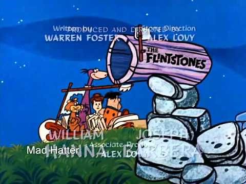 I Flintstones (GLI ANTENATI) - sigla finale italiana - hq