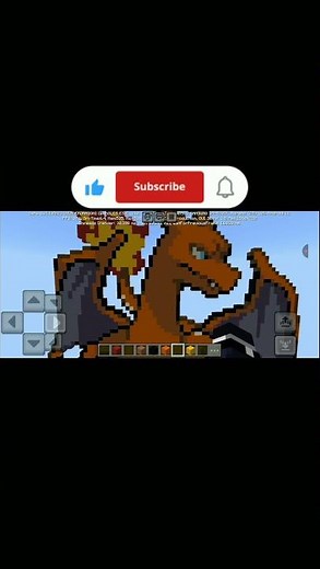 I Build CHARIZARD in Minecraft Pixel Art | #minecraft #gamerfleet #dream