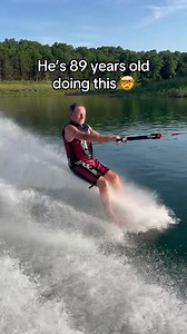 Living his best life 🥹❤️ #amazing #old #water #skiing #wholesome (via barefoot_donh/IG)