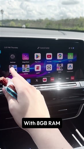 Stream. Multitask. Play. All in one screen. #magicbox3 #cargadgets #4KStreaming #SmartSetup