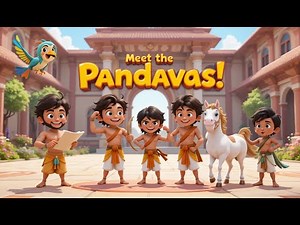 Mini Mahabharata Ep1 | Meet the Pandavas | Moral Story for Kids | Tiny Yodhas #kids #india #cartoon