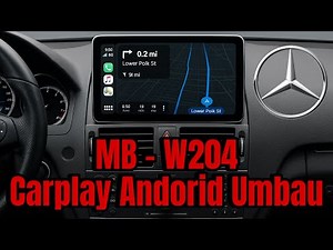Xtrons Android Carplay Mercedes Benz W204 | Großes Display | Unboxing & Review | Update New Display