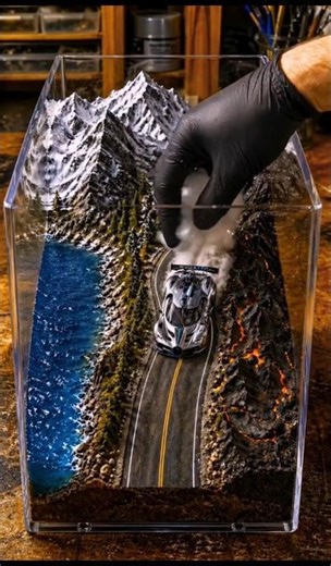 ​Wait For the Drift! Epic Miniature Build! 🏎️💥#shorts