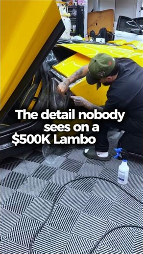 Lamborghini Revuelto PPF Install — Protecting a $800K Supercar From the Inside Out 🖤