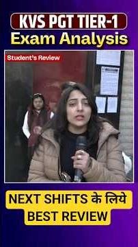 KVS NVS PGT का BEST REVIEW #teachersadda247 #kvstgtpgt #KVSPGT #shorts