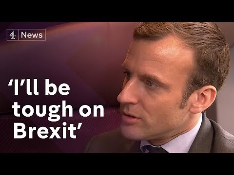 Emmanuel Macron interview (English): Getting “tough” on Brexit