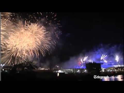 Claims of UFO sighting amid Huge fireworks display to mark London 2012 Olympics opening ceremony