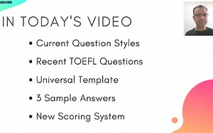 最新托福口语task1-4，模板和建议