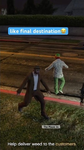 looked like a movie scene #finaldestination #gta #gtaonline #gta5 #gameplay #tp2s #clips