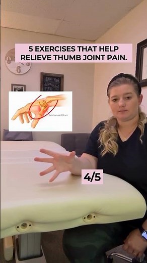 5 Exercises to Relieve Thumb Pain & Improve Grip Strength 👍