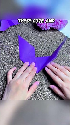 Create Your DIY Origami Bats#crafts