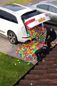 4.3M views · 46K reactions | This ball pool surprise prank is so simple but so brilliant  Woody & Kleiny | LADbible | Facebook