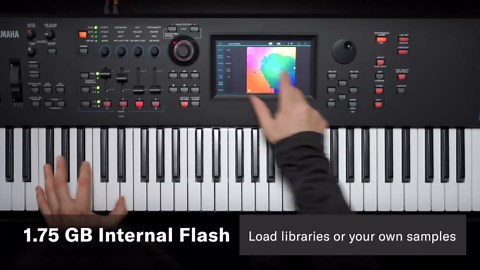 Yamaha MODX6+ 61-Key Synthesizer Workstation , Black