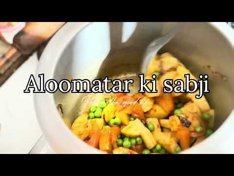 Quick vlog for aloo matar sabji 🥔🫶