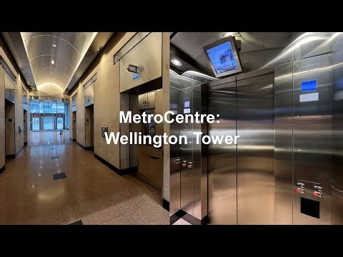 OTIS Compass Traction Elevators - MetroCentre: Wellington Tower - Toronto, ON