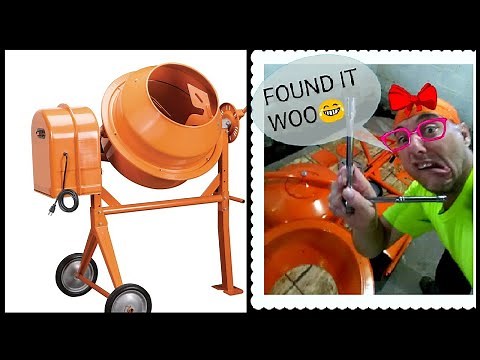 Harbor freight tools cement mixer review 3.5 cubic ft cement mixer