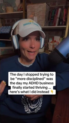 The day I stopped fighting my ADHD brain is when things finally clicked