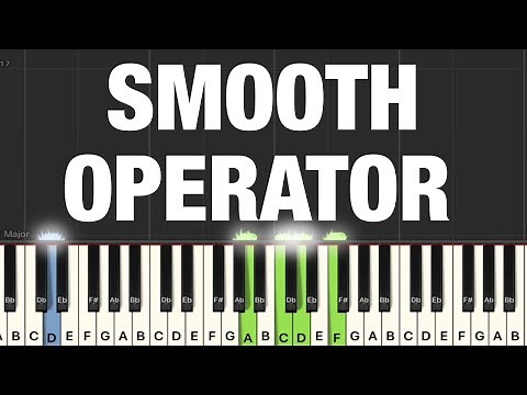SADE - Smooth Operator Piano Tutorial | Medium