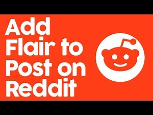 How to Add Flair to Post on Reddit