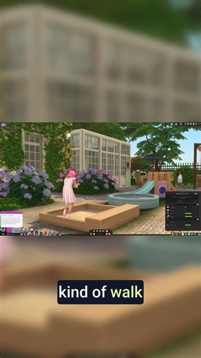 This hidden Sims 4 creature is actually terrifying 😂 🐦‍⬛ #sims4 #thesims4 #shorts